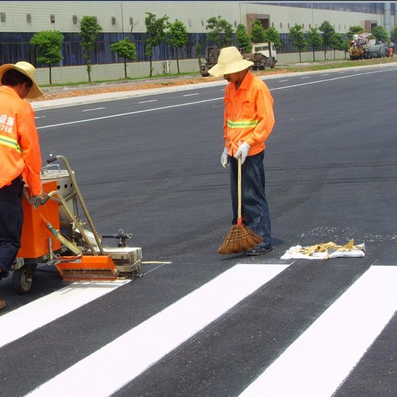 拉萨拉萨道路斑马线施工,斑马线划线,道路斑马线
