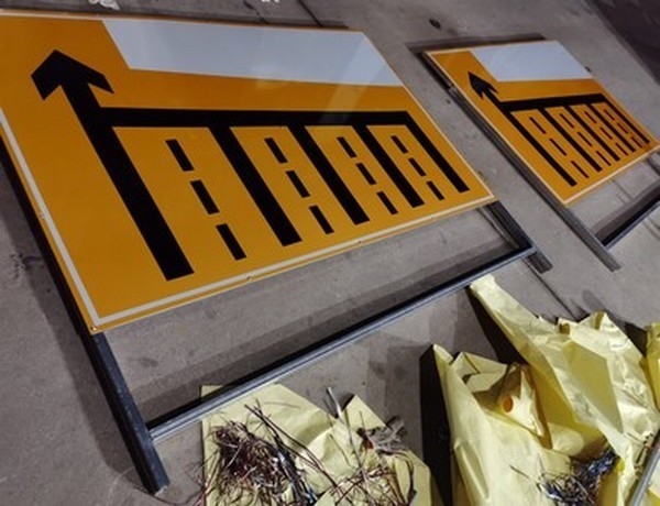 拉萨拉萨道路施工标志牌 养护专用标志牌